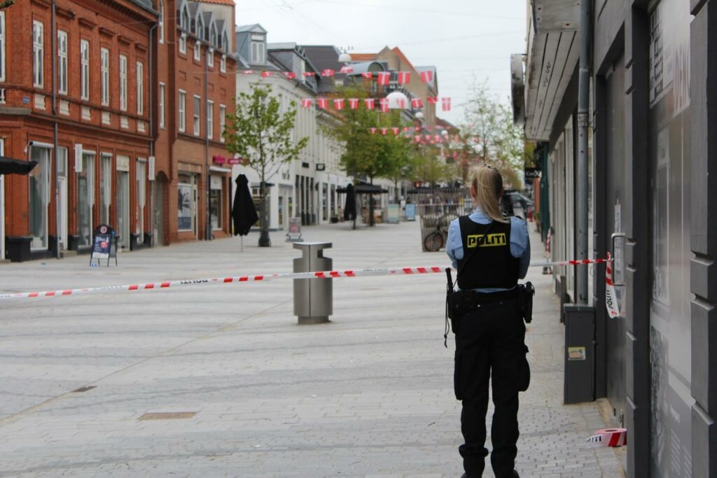 Politiaktion i Esbjerg