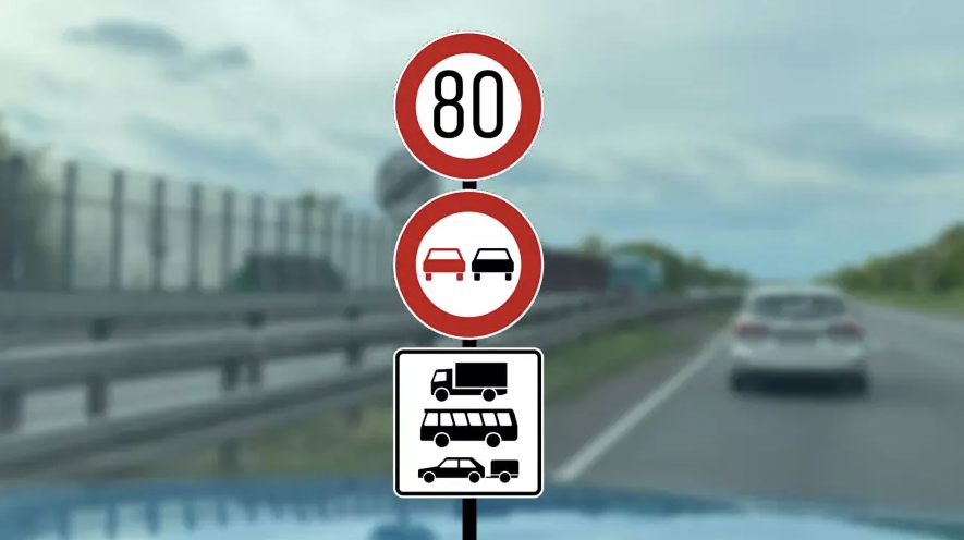 Tysk vejskilt har en anden betydning, end du tror – og det vil give dig en stor bøde