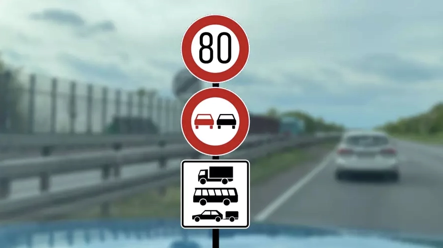Tysk vejskilt har en anden betydning, end du tror – og det vil give dig en stor bøde