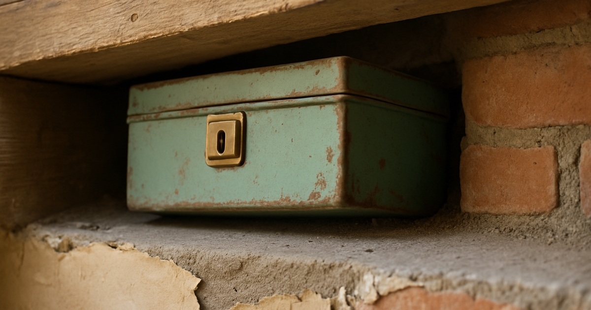 35-årig mand opdagede en gammel metalkasse gemt i kælderen: Indholdet var over 250.000 kroner værd