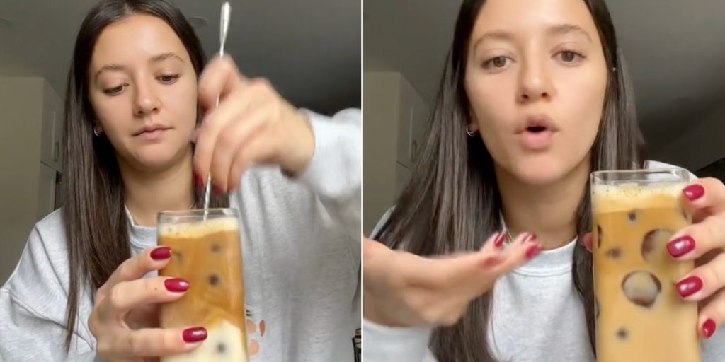 Sådan laver du den perfekte iskaffe derhjemme: TikTok-stjerne deler ‘genialt’ trick