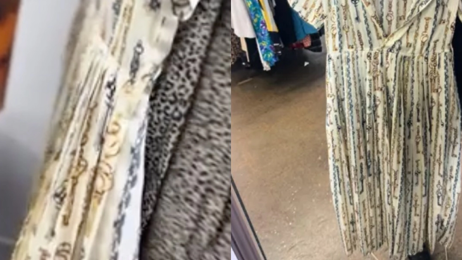 Kvinde køber designerkjole til 85 kroner i genbrugsbutik: Så opdager hun dens sande værdi