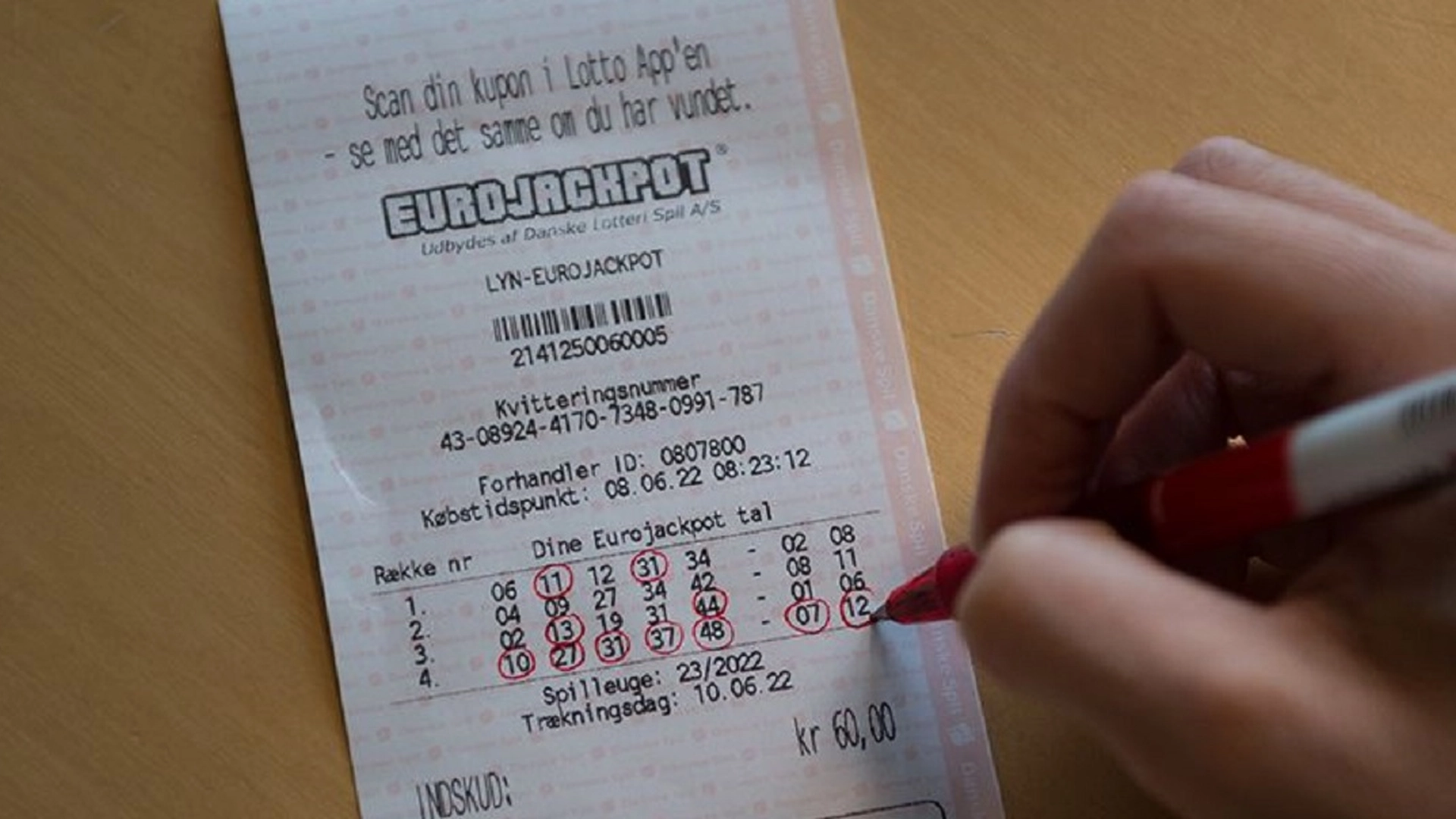 ‘Jeg vandt 20 millioner i lotto: Her er, hvor meget skat jeg betalte for det’