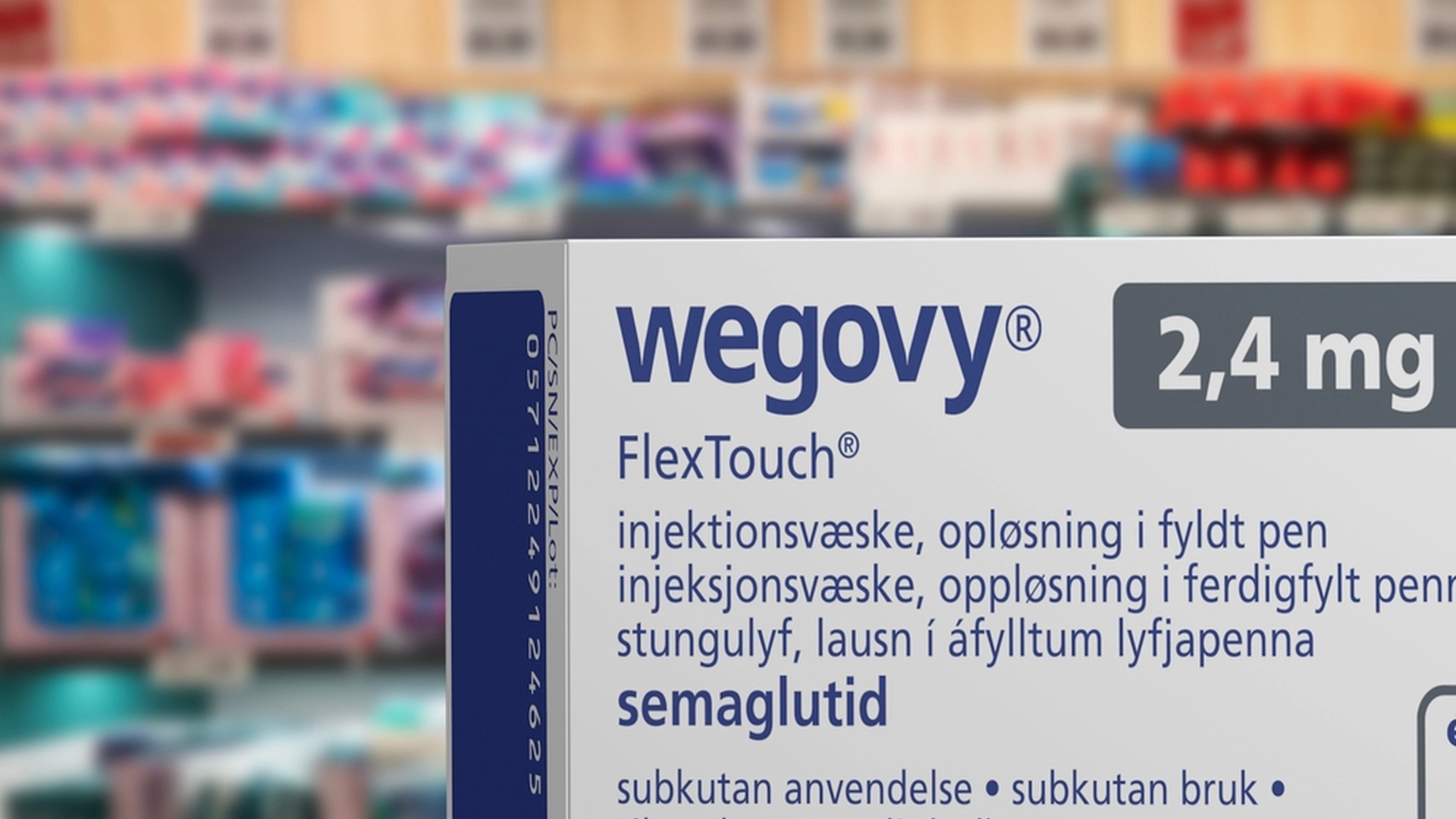 Novo Nordisk annoncerer nyt om vægttabsmidlet Wegovy