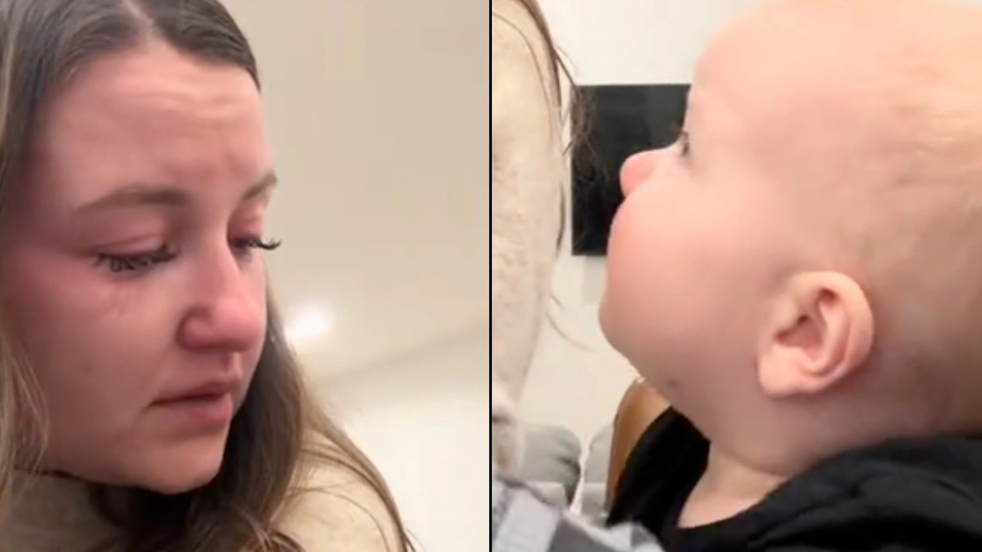 Grådkvalt mor havde en ‘svær aften’: Så gjorde babyen noget, der ændrede alt