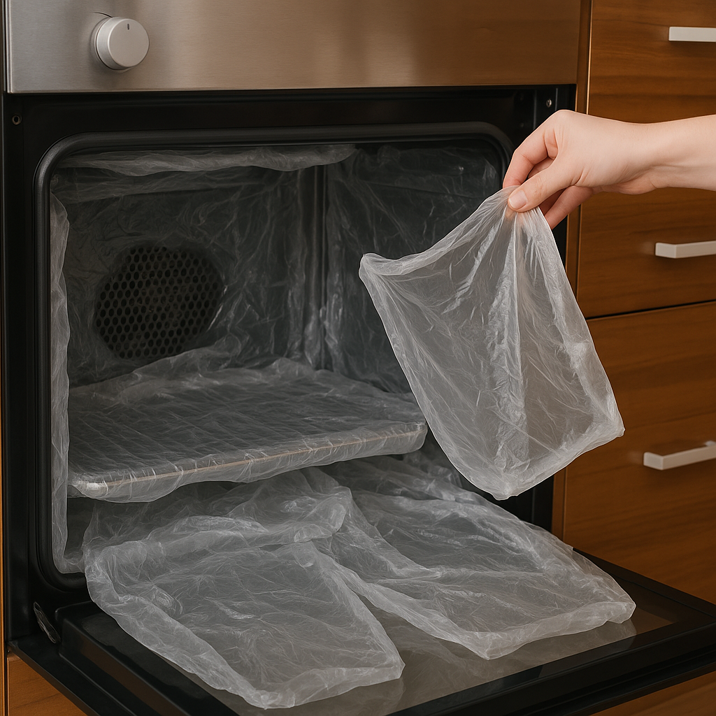 Put plastikposer i ovnen og vent 2 timer: Når du fjerner dem, vil du ikke kunne tro dine egne øjne