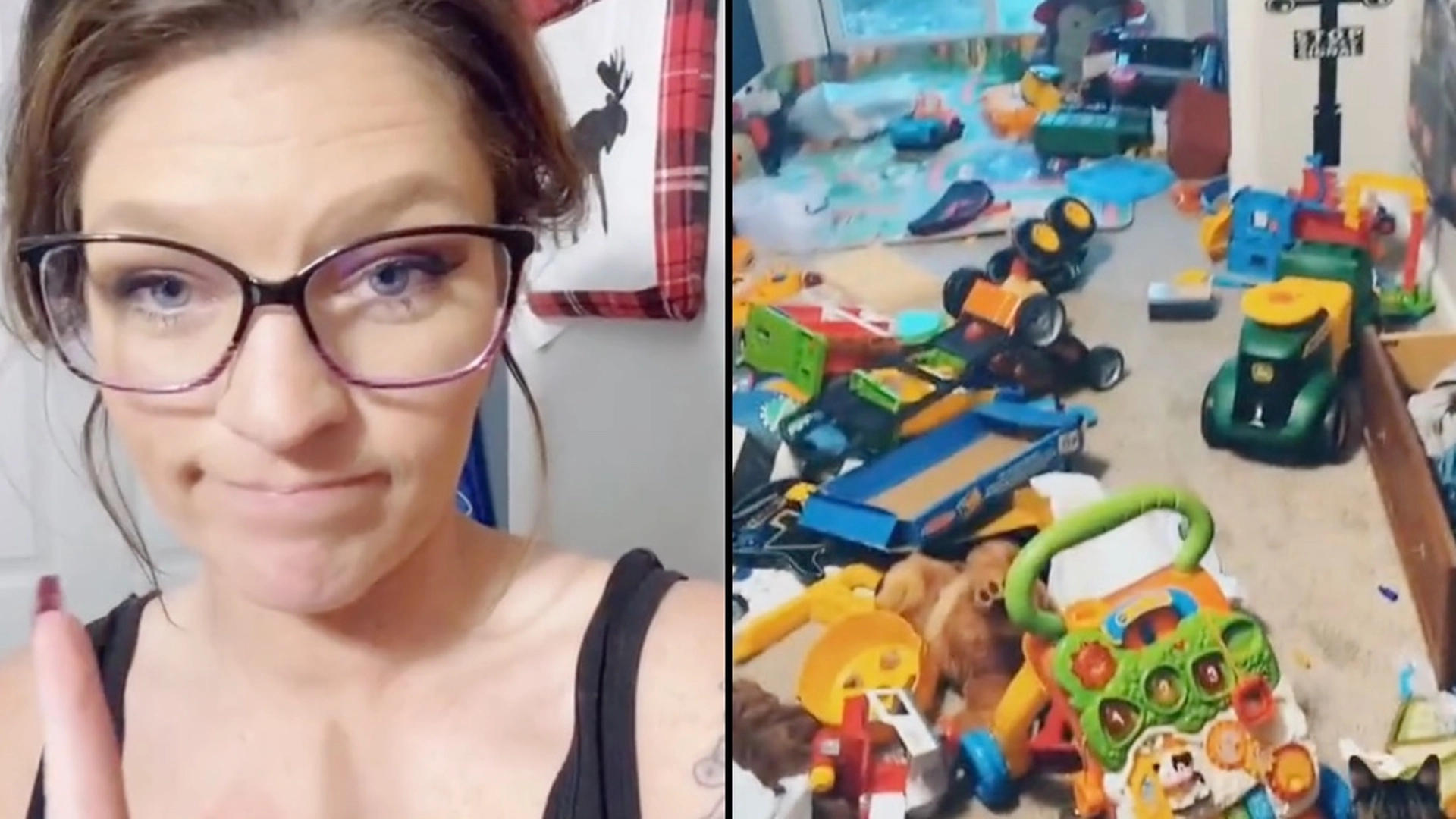 Hendes 5-årige søn nægtede at rydde op på sit værelse: Morens straf deler vandene