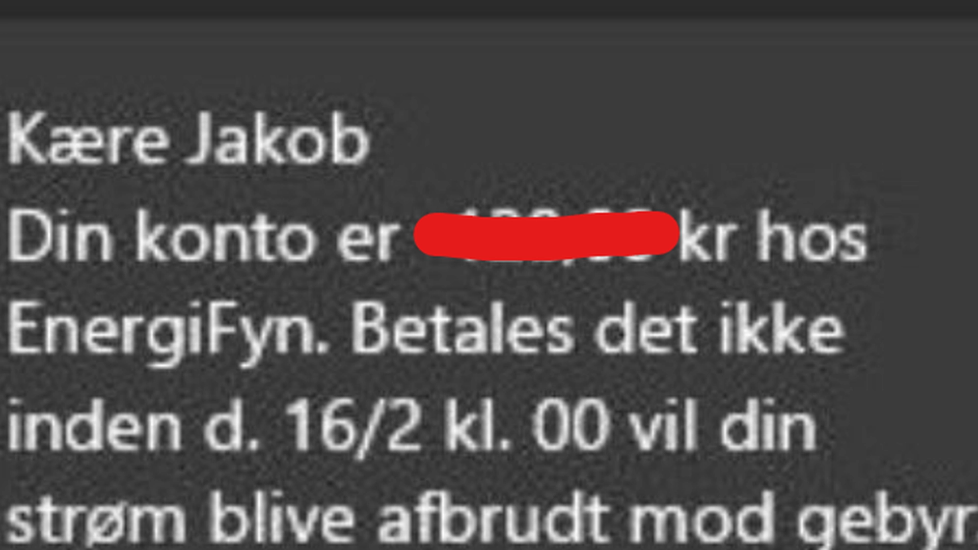 Hvis du får en ‘bøde’ på dette specifikke beløb, bør du være forsigtig