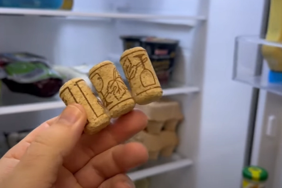 De er guld værd i køleskabet: Når du ser dette geniale trick, smider du aldrig dine korkpropper ud igen