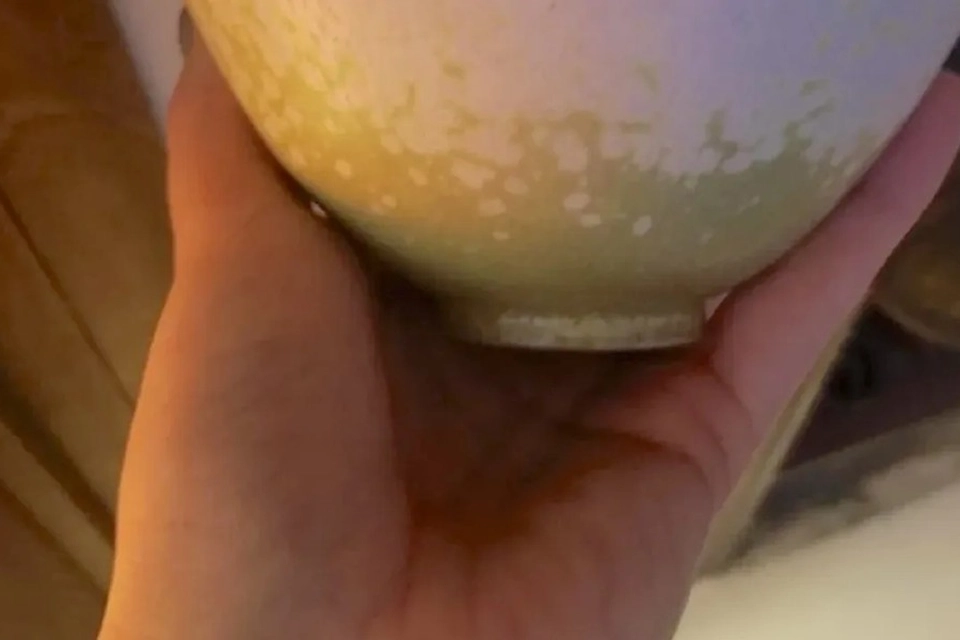 Kunde blev chokeret over indgravering på skål købt i genbrugsbutik: “Der er nogen der ikke har lavet deres research”