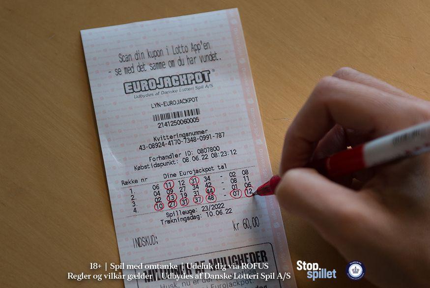 Heldig dansker vinder 1.145.324 kroner i Eurojackpot: Så siger han det alle danskere vil have sagt