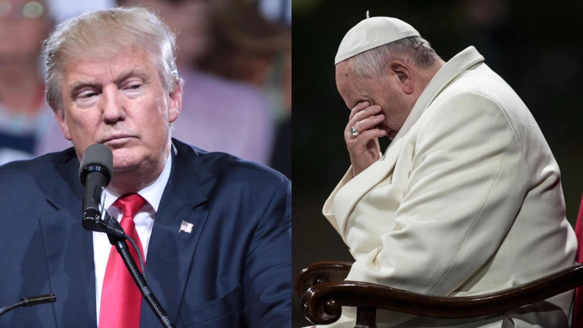 Pave Frans kort før sin død: Udsendte advarsel mod Trump