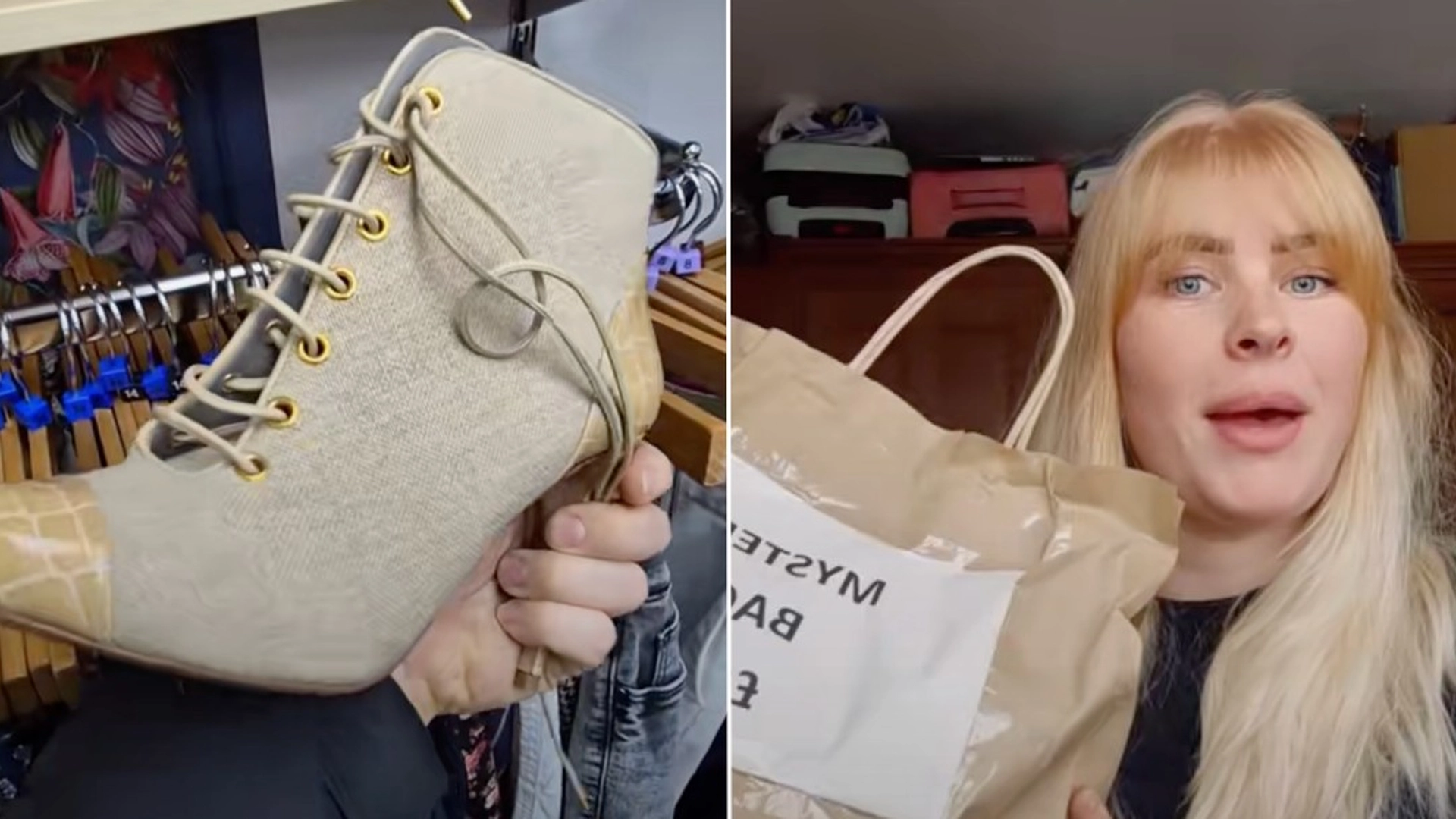 Kvinde fandt særligt par sko i genbrugsbutik: Du vil få et chok, når du hører deres værdi