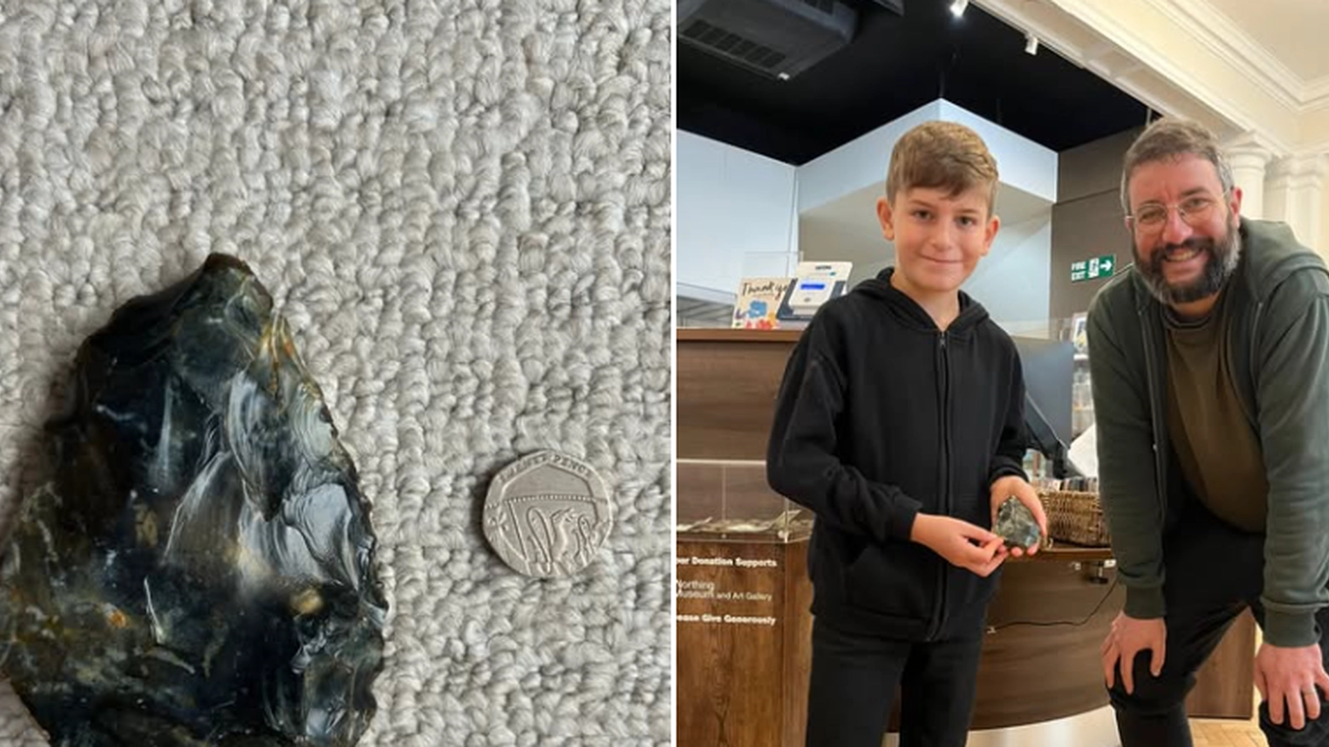 6-årig dreng fandt sten på stranden: Viste sig at være 40.000 år gammel skat