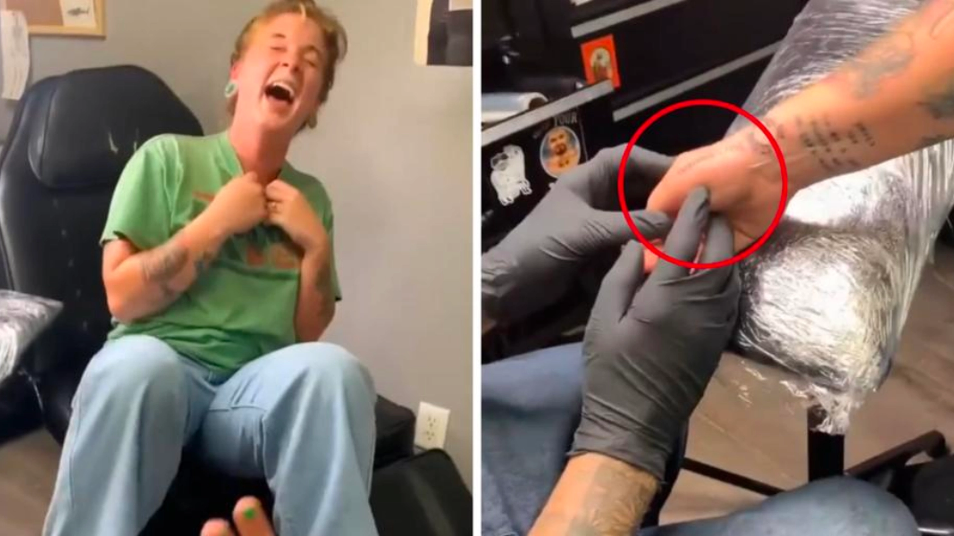 To bedste veninder skulle have matchende tatoveringer – men intet gik som planlagt