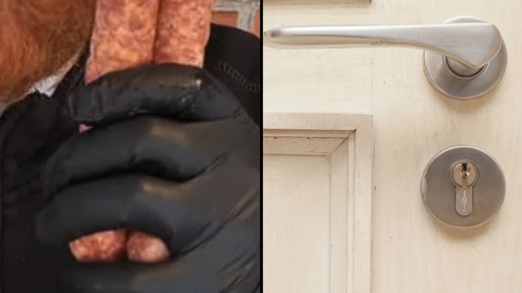 61-årig mand anholdt: Kastede en pølse i hovedet på sin kone