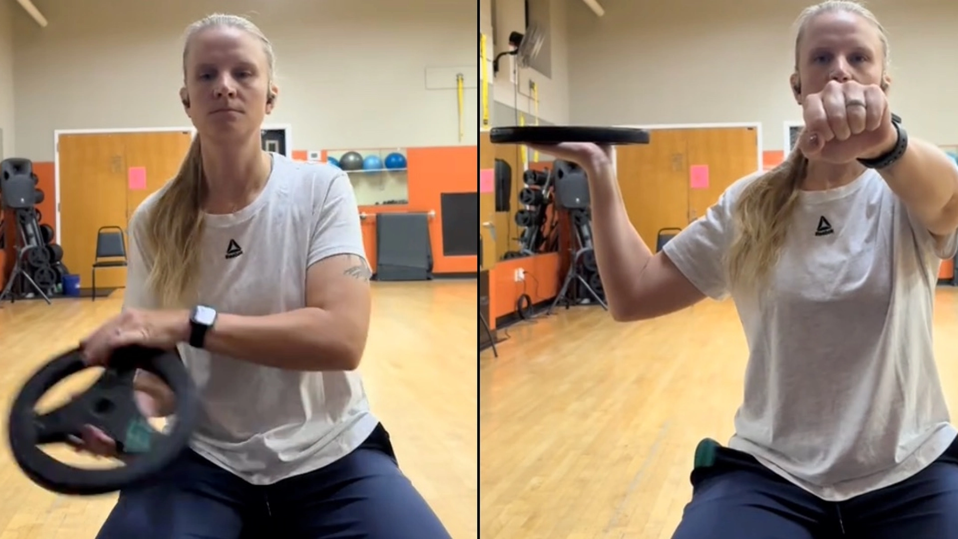 Kvinde lavede særlig øvelse i fitnesscenteret: Grunden hyldes som ‘det sødeste nogensinde’