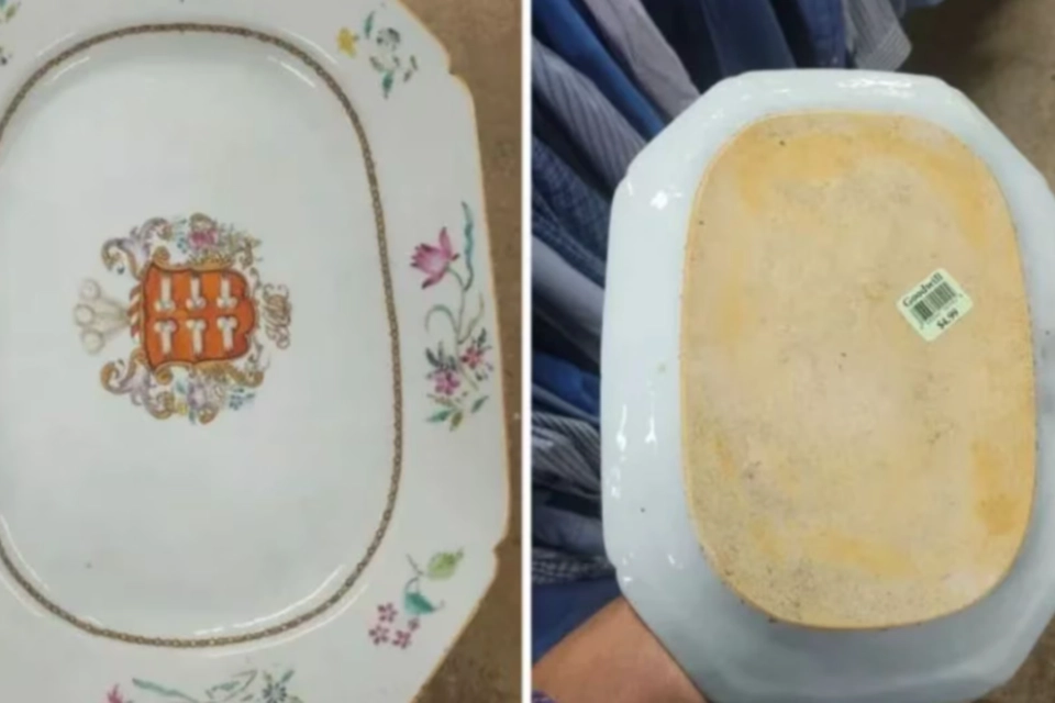 John køber fad for 36 kroner i genbrugsbutik: Da han kom hjem og slog dets værdi op, kunne han ikke tro sine egne øjne