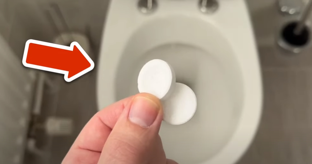 Smid 2 af disse tabletter i toilettet natten over: Morgenen efter er magien sket