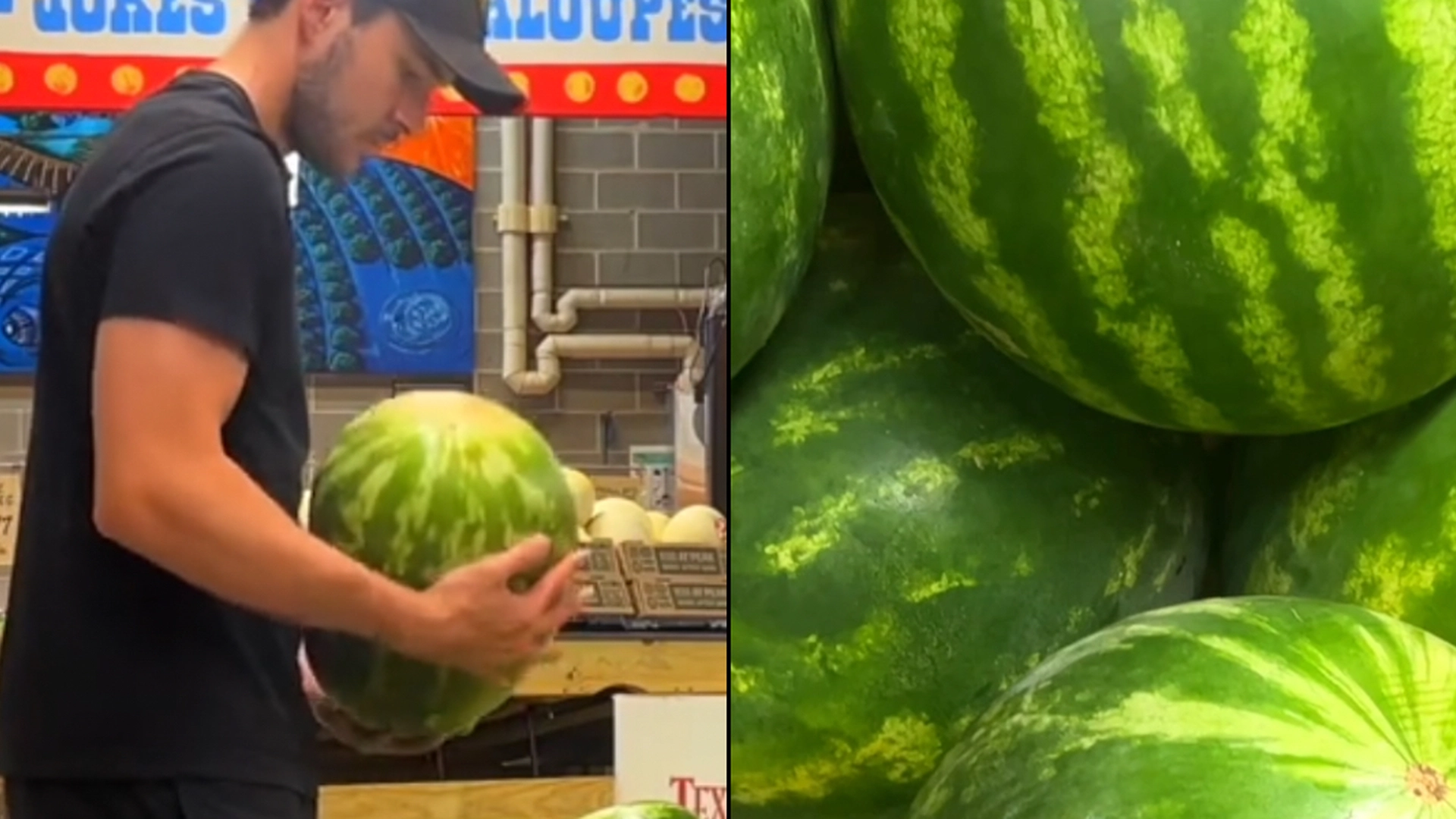Med dette enkle trick kan du vælge den bedste vandmelon hver gang