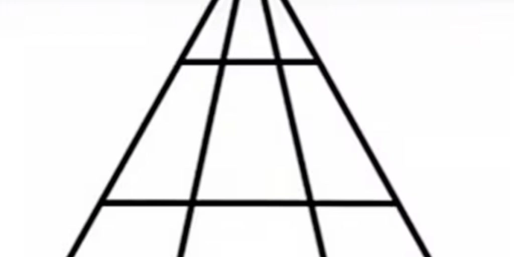 Test af visuel intelligens: Svar hvor mange trekanter du ser