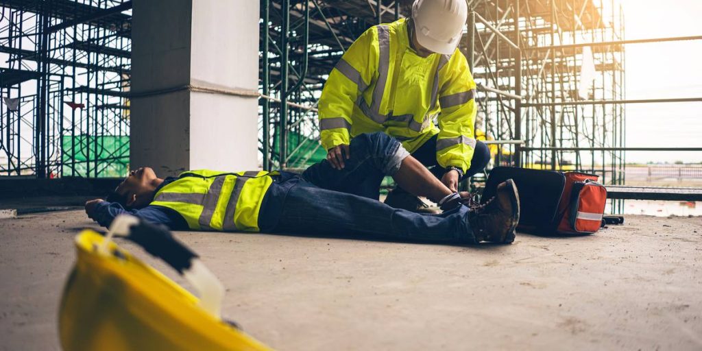 Voldsom arbejdsulykke
