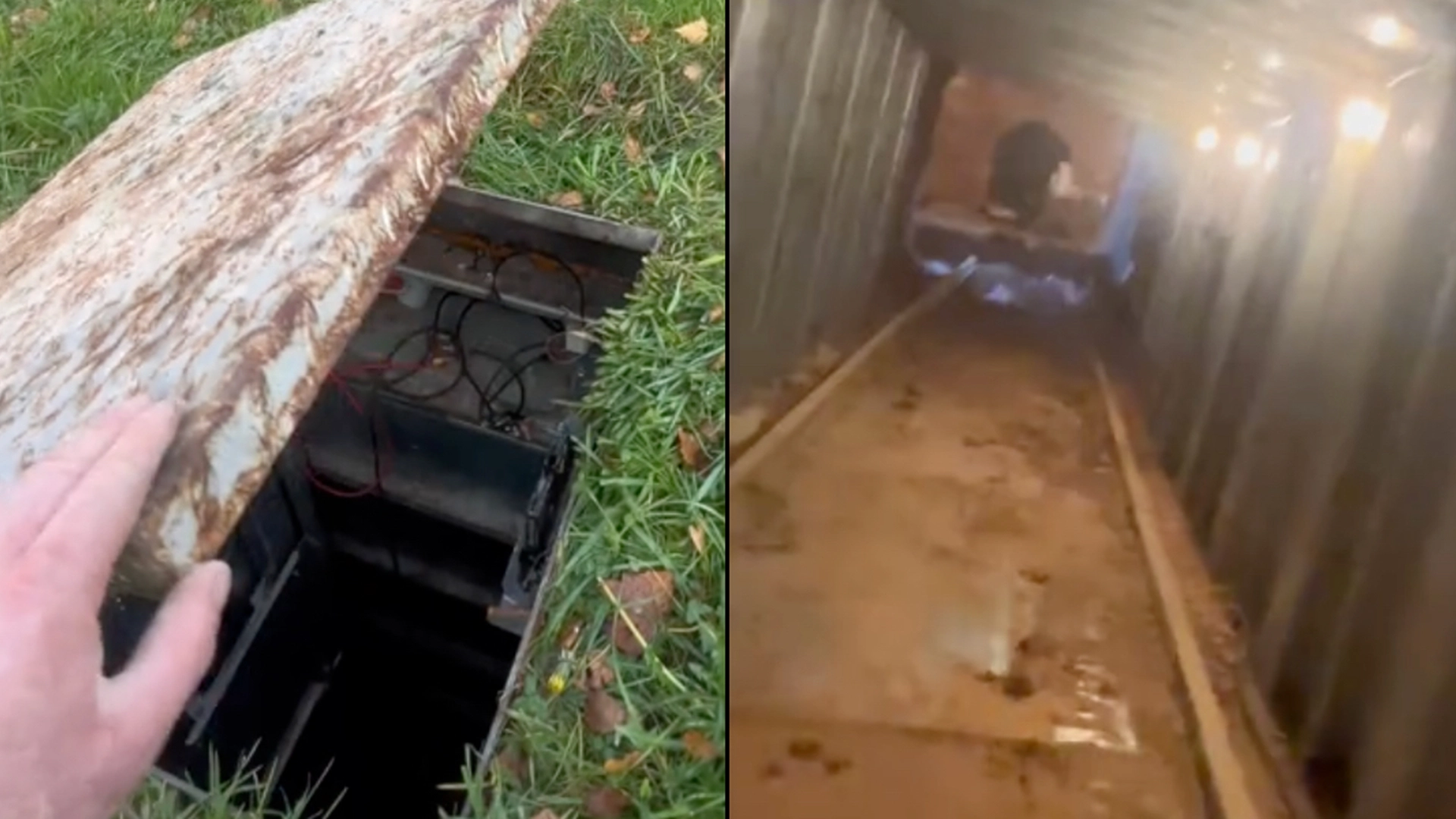 Mand bygger en hemmelig bunker under brønddæksel i haven – i tilfælde af ‘atomangreb’