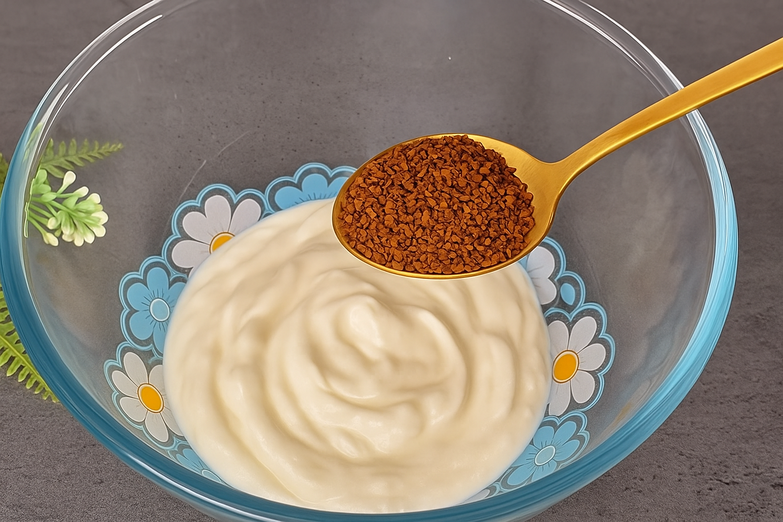 Tag yoghurt og tilsæt en teskefuld kaffe og få andre ingredienser: Kort efter har du kagen, der kunne vinde guld til OL.