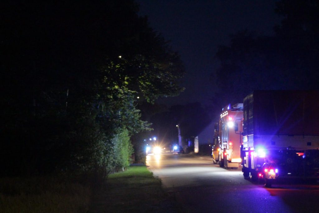 Voldsom brand i villa