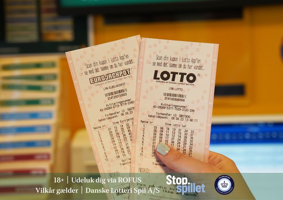 Flere heldige danskere vandt i Lotto og Eurojackpot: Nu er det kommet frem, hvor de blev vundet
