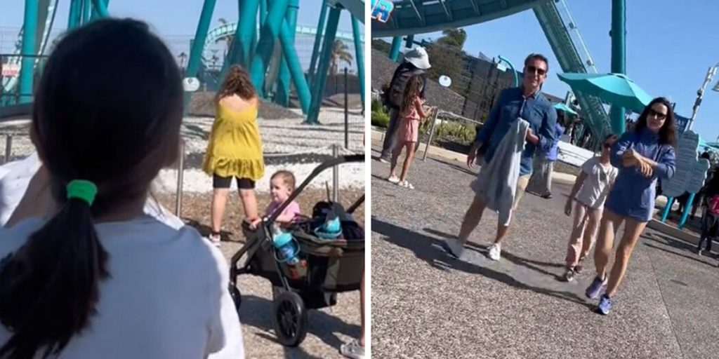 7-årig blev efterladt alene med baby i forlystelsespark – forældrenes forklaring gjorde folk rasende
