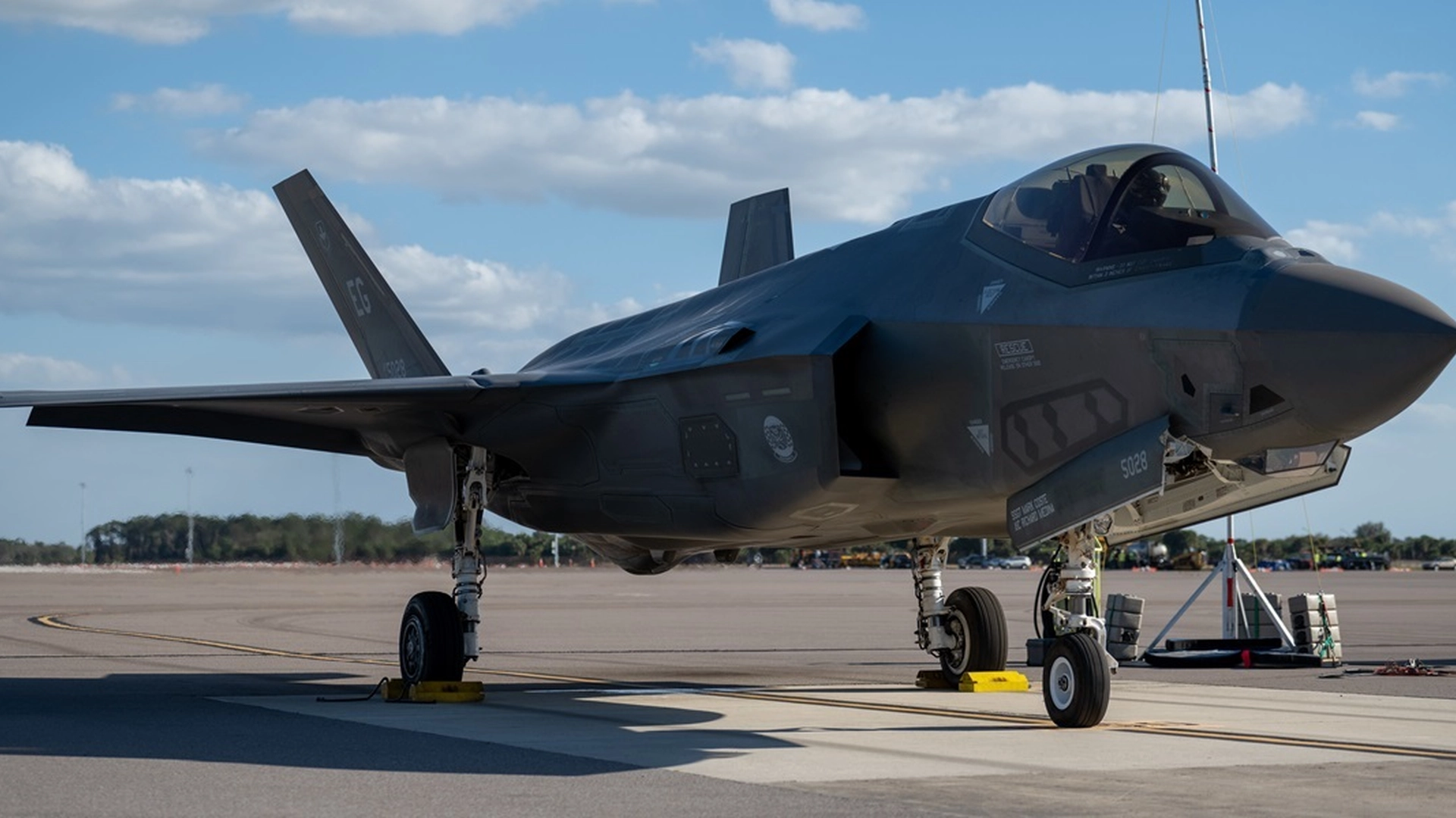 Hvorfor kan F-35 ikke flyve i regnvejr?