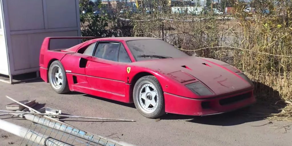 Den utrolige historie om en forladt Ferrari F40