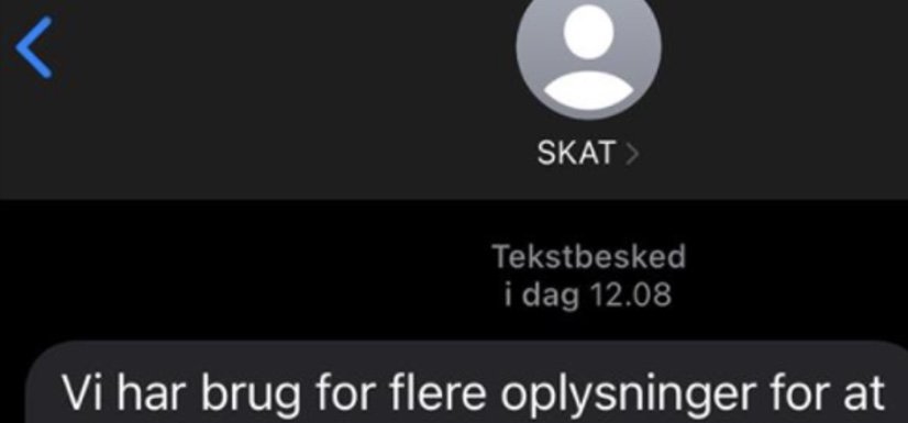 Motorstyrelsen advarer: Falske sms’er i omløb