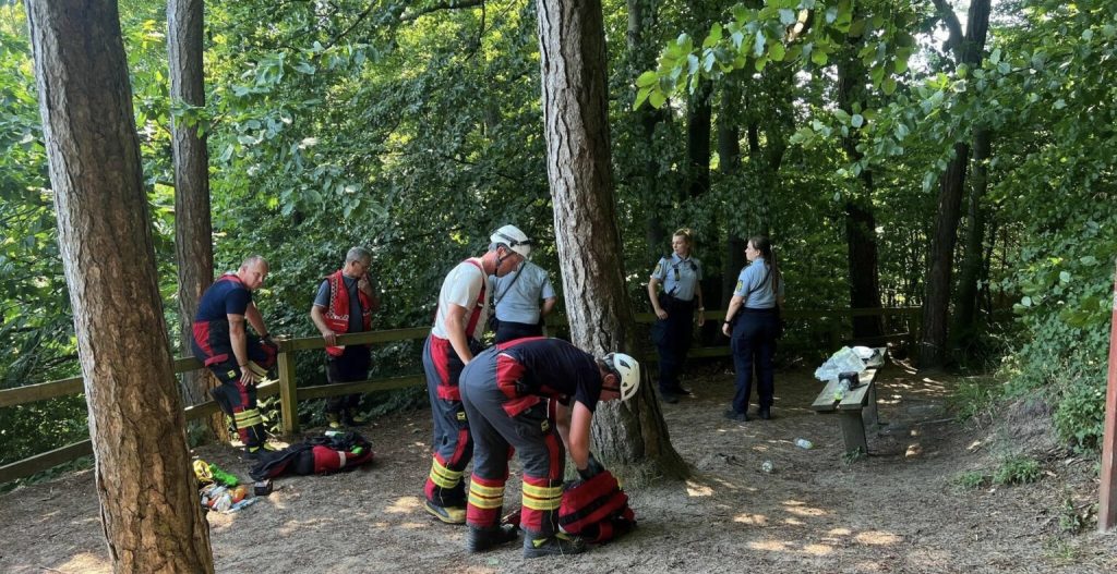 37-årig kvinde er faldet ud over Møns Klint