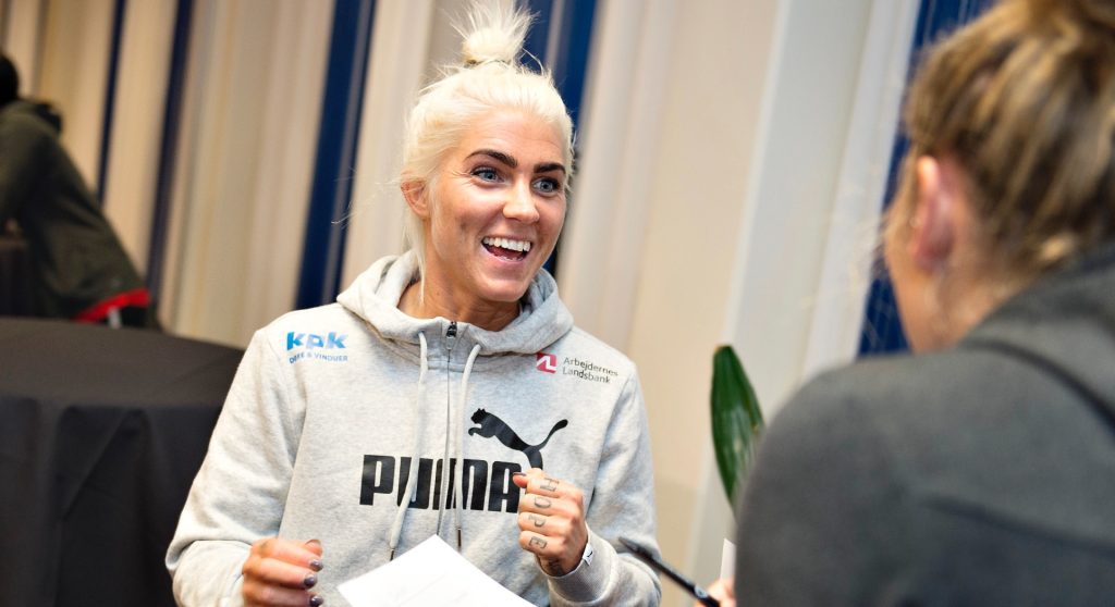 Kristina ”Mulle” Kristiansen i stor lykke: Nummer to er på vej