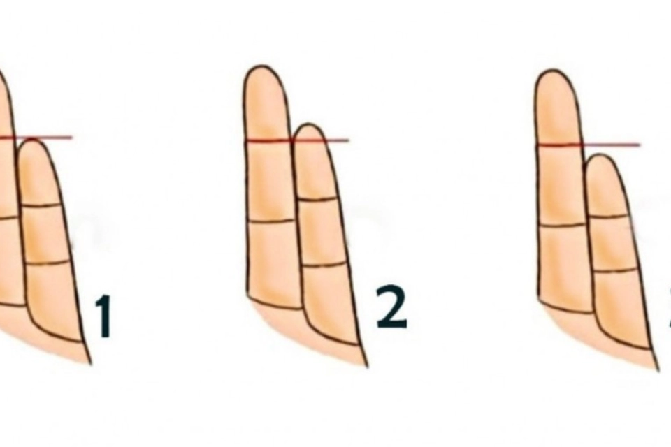 Hvor stor er din lillefinger? Svaret vil afsløre meget om dig