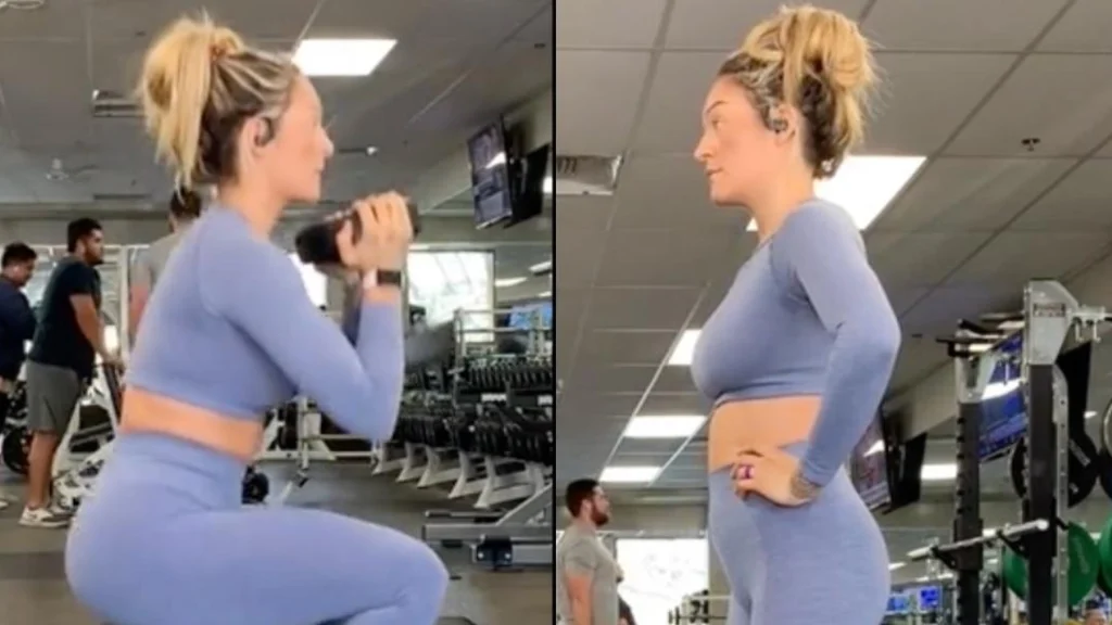 Heidi blev overbegloet af mand i fitnesscenteret: Nu hylder internettet hende for hendes reaktion