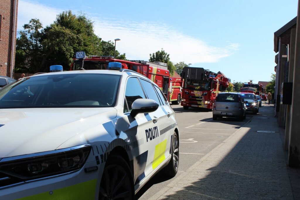 Lejlighedsbrand ved Esbjerg