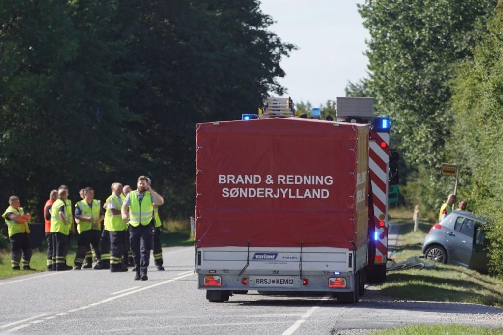 Alvorlig ulykke: Hovedvej spærret