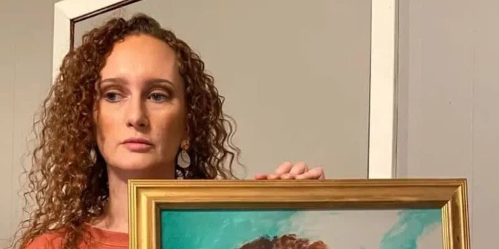 Amerikansk kvinde overrasket over ‘identisk’ portræt af hende lavet af pilot fra Anden Verdenskrig