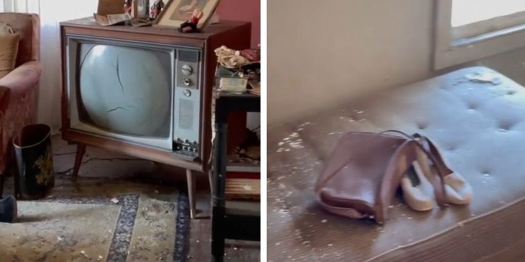 De går ind i et hus, der har været forladt i 70 år, og finder alt muligt: “En tidskapsel”