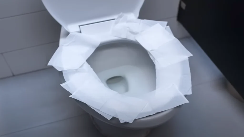 Derfor bør du aldrig dække toiletsædet med papir på et offentligt toilet