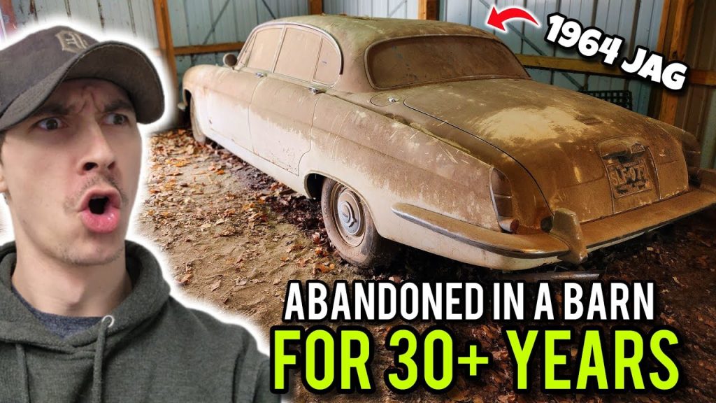 Han fandt en 60 år gammel Jaguar efterladt i en lade: Bare vent til du ser dens vilde forvandling
