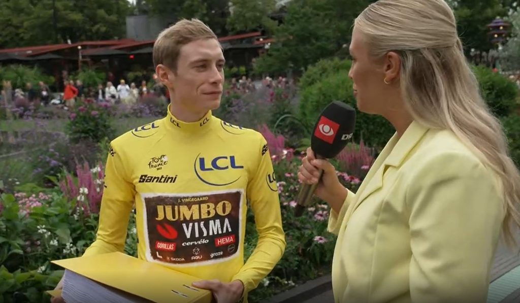 Taget på fersk gerning: Jonas Vingegaard får holdkammerat til at bryde sammen i afslørende dokumentar