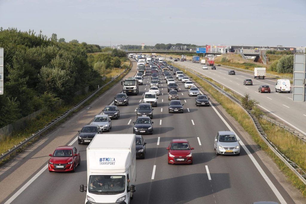 Motorvejsulykke: Massiv kø