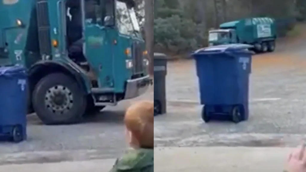 4-årig venter hver morgen på skraldebilen: Hvad skraldemanden så gør overrasker alle