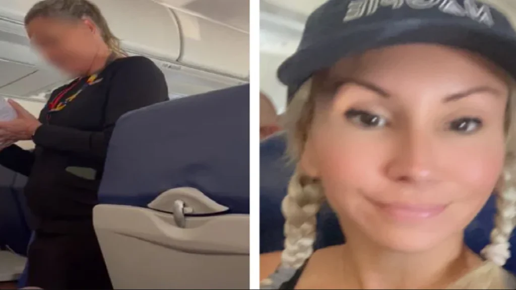 Kvinde sidder stille og roligt på sin plads i flyet: Så siger stewardessen noget grimt om hendes påklædning