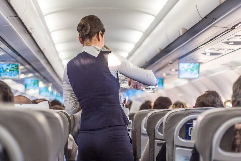 Passagererne på flyet tabte kæben, da de fandt ud af, hvem deres steward var