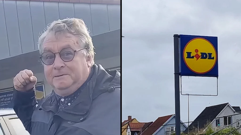 Chokerende episode ved LIDL: Mor blev angrebet af chauffør på parkeringsplads